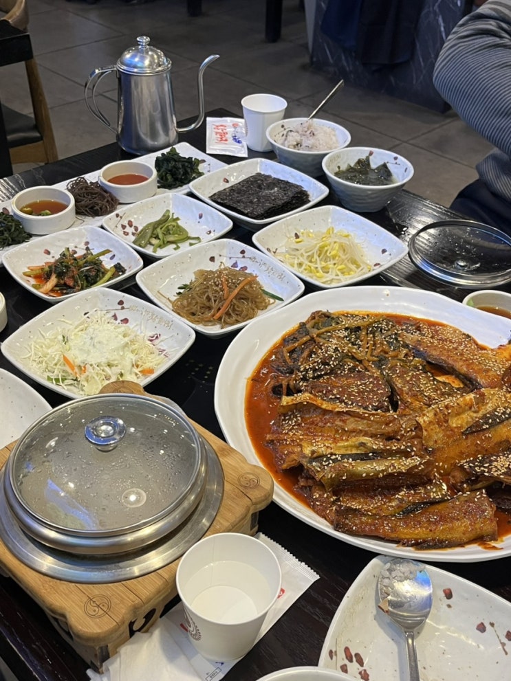  수원 인계동 코다리 맛집 바다향왕코다리 인계직영점 화덕 생선구이 꼭 먹기