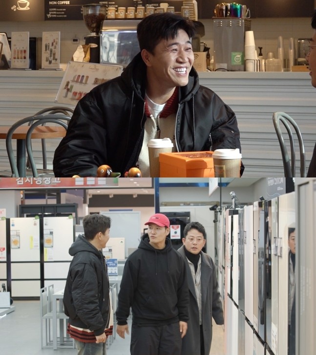 '미운 우리 새끼' <b>김종국</b>, 드디어 <b>냉장고</b> 선물! <b>김종민</b> 반응은?