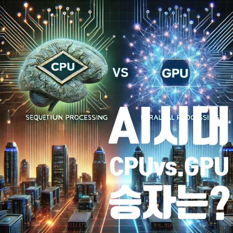  AI 시대의 진짜 주인공! CPU vs GPU 승자는?