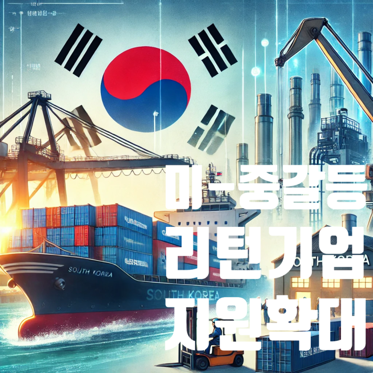  미-중 갈등 속, 리턴기업 대상 지원 확대!