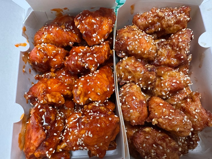  만나닭강정 / 삼송 맛집 / 스타필드고양 후라이드 치킨 맛집 / 포장 전문점 / 반반 닭강정 / 내돈내산