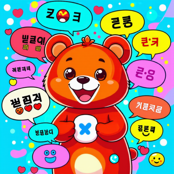 농담곰 카톡테마, 돈 주고 사지 마세요!