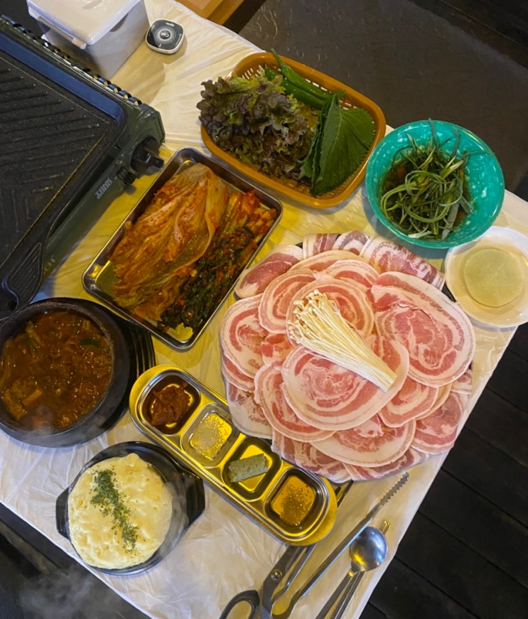  군산 개화주 나운동차병원골목 차병원술집거리맛집 야장 느낌나는 군산 맛집 냉삼 나운동맛집 혼밥고기집