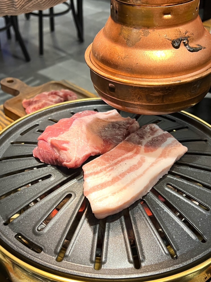  광주 진월동 고기집 육갑 보이저 신상 맛집 B세트 먹고 온 후기