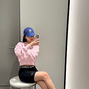 다이어트는 아이템빨, 봄 운동복 나이키 맨투맨 세트 코디