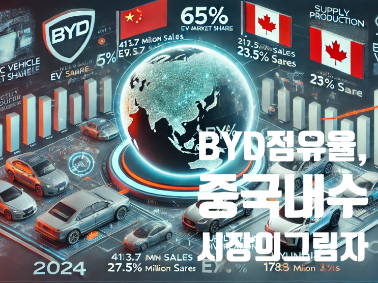  BYD 글로벌 시장 1위, 중국 내수 의존도의 그림자