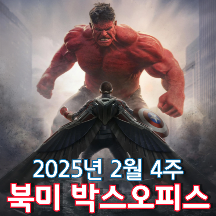  [2월 4주 북미 박스오피스] 3주 연속 북미 1위를 지킨 캡틴 아메리카