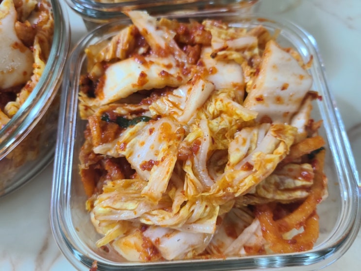  홍진경 더김치 포기김치 5kg 내돈내산 후기