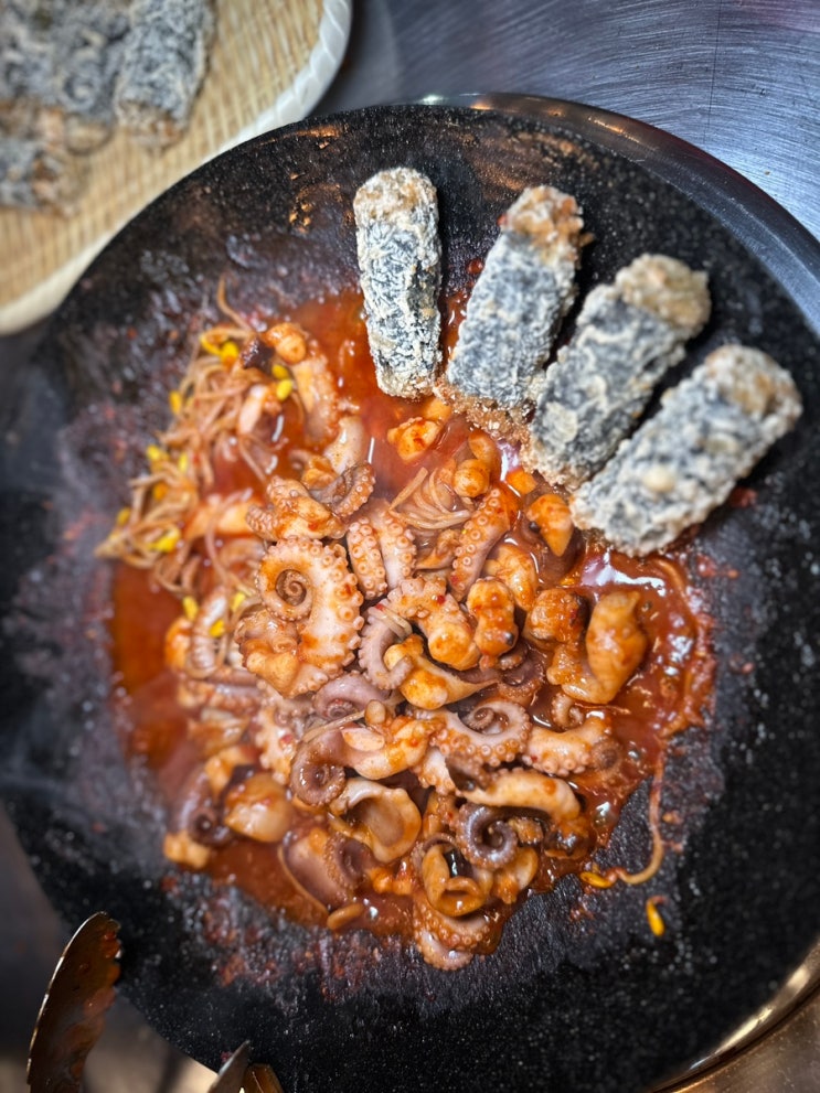  송우리맛집 탐방 쭈꾸미의신 포천송우리본점