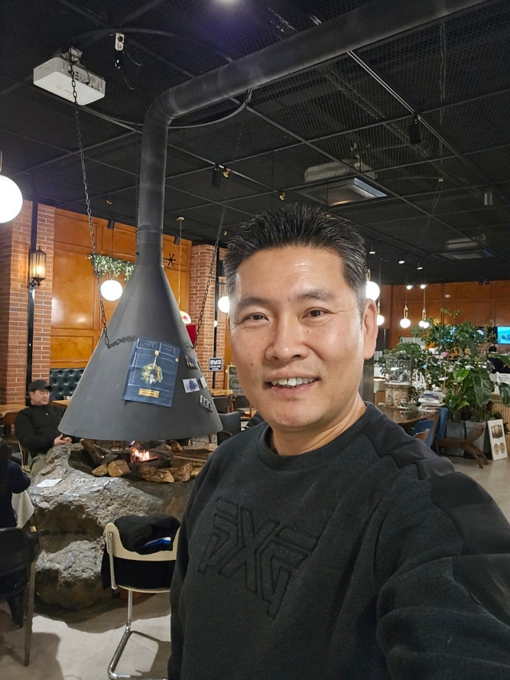  올해 겨울 마지막 불멍. 동두천 파인힐에서...