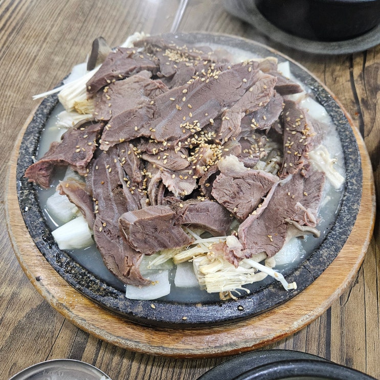  평택 로컬 맛집 수육과 곰탕은 이창진가마솥곰탕