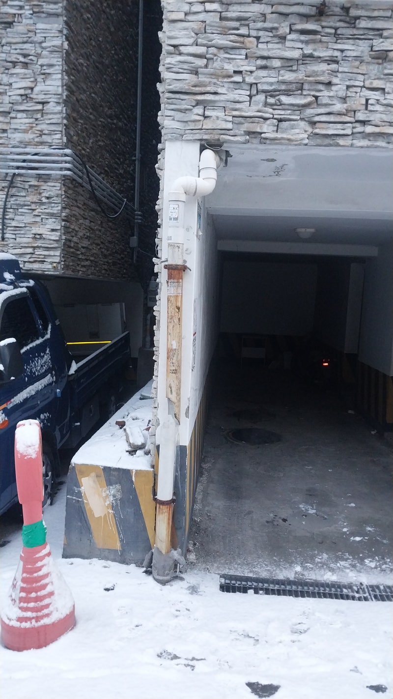 인천 계양구 작전동 빌라 우수관 동파 배관동파 배관해빙