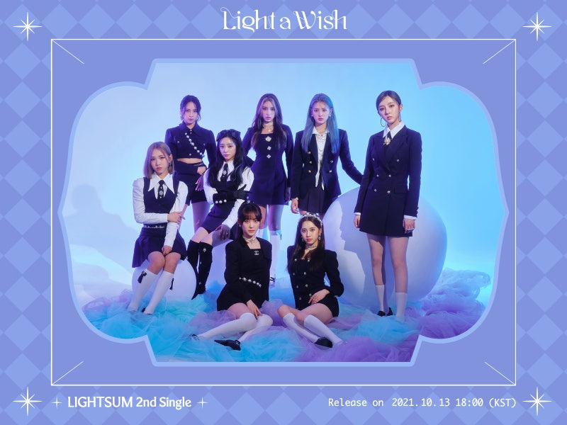 LIGHTSUM] 2nd Single [Light a Wish] 재킷 촬영 현장 비하인드