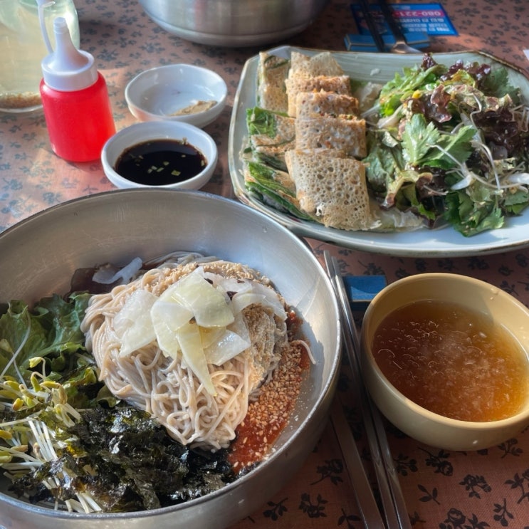  [봉평메밀옛골]강원도 평창 로컬 맛집 몸도 맛도 건강한 메밀전문점