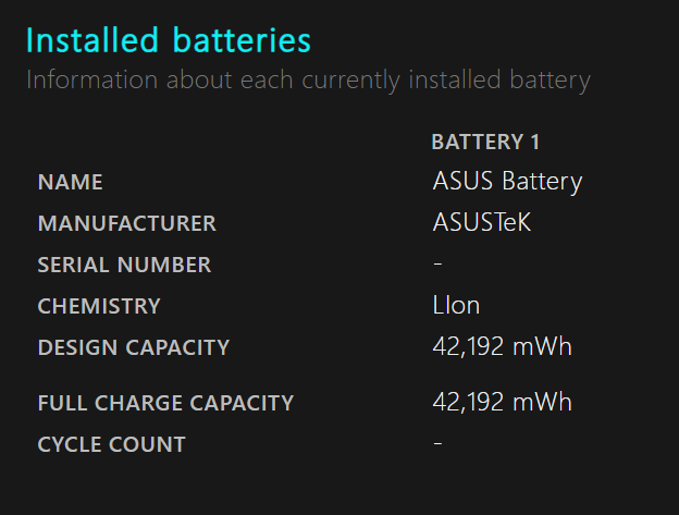Asus 노트북 배터리 교체해보기