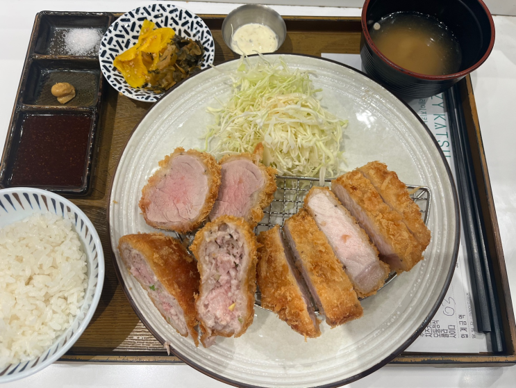  하남 스타필드 신세계 식당가 추천 돈까스 맛집! 내 돈 내산! 크레이지 카츠 후기
