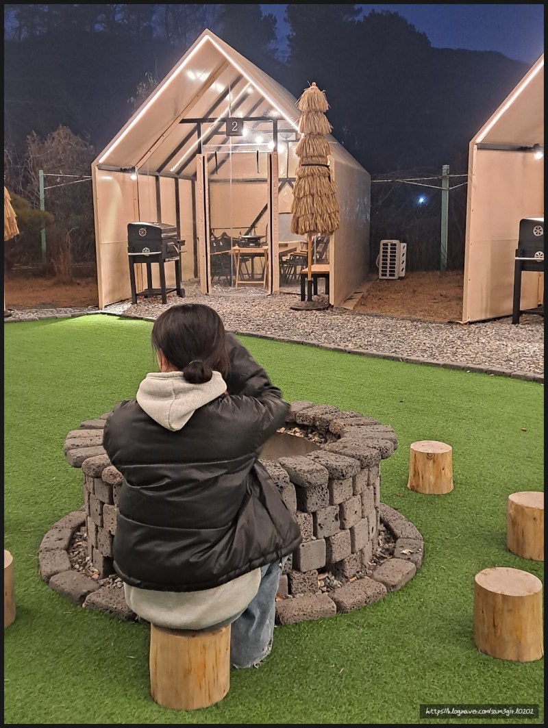 경남 양산 캠핑맛집 바베큐팩토리 생일잔치