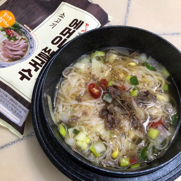  에머이쌀국수 베트남쌀국수 밀키트 후기