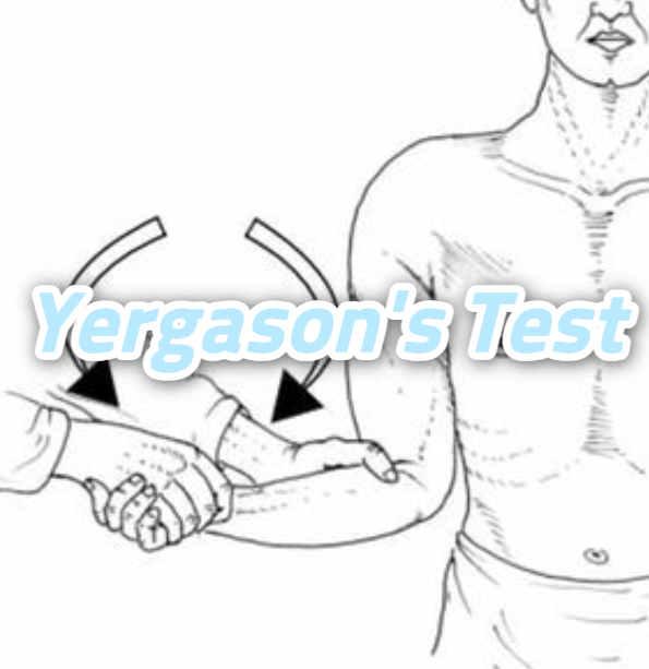 Yergason's Test 상완 이두건 염증 및 SLAP tear 진단을 위한 어께 검사법 : 네이버 블로그