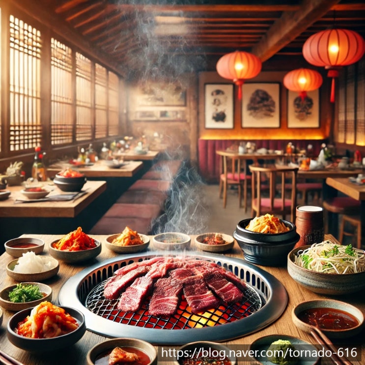  다산 소고기 맛집 우미당 본점 방문 후기 꽃갈비살과 비빔냉면의 완벽한 조합!
