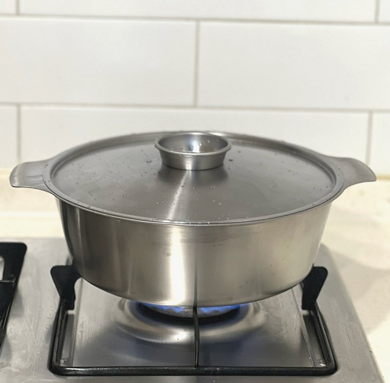 요시카와 전골냄비 찜기 통스테인레스 인덕션 26cm 추천 연마제 제거