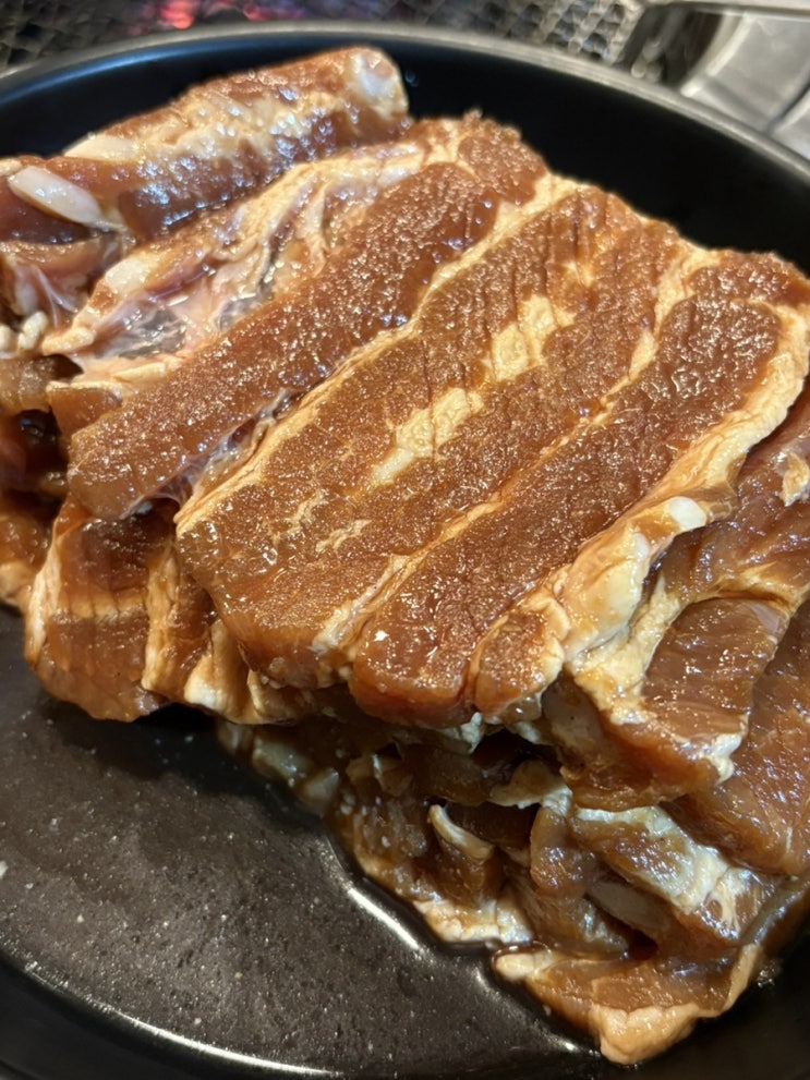  포항죽도시장 맛집 고깃집 추천 화산포갈비 중앙점