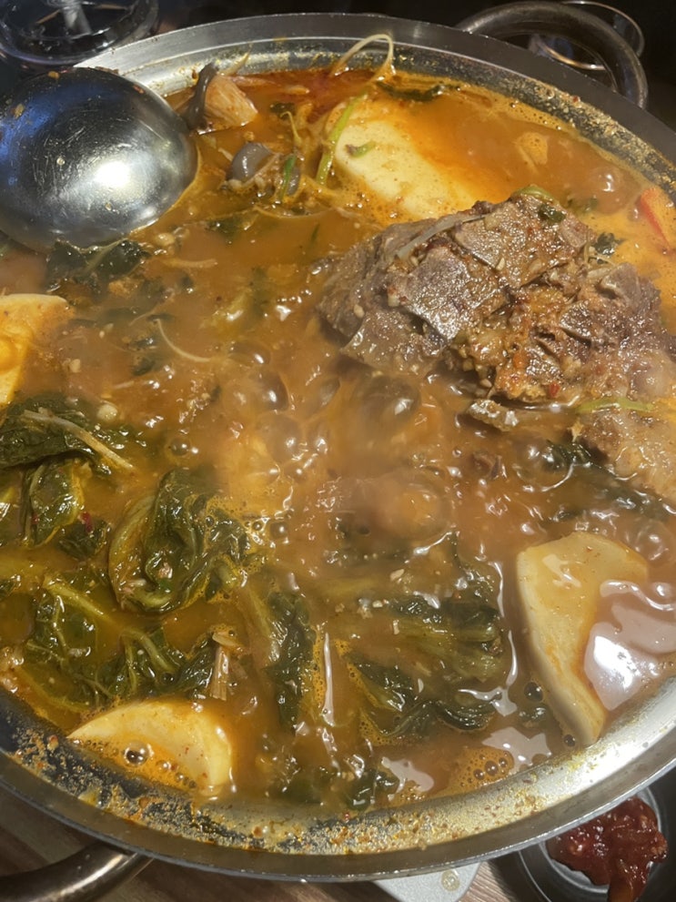  강남 논현 24시 감자탕 맛집 탕탕집 논현본점 후기