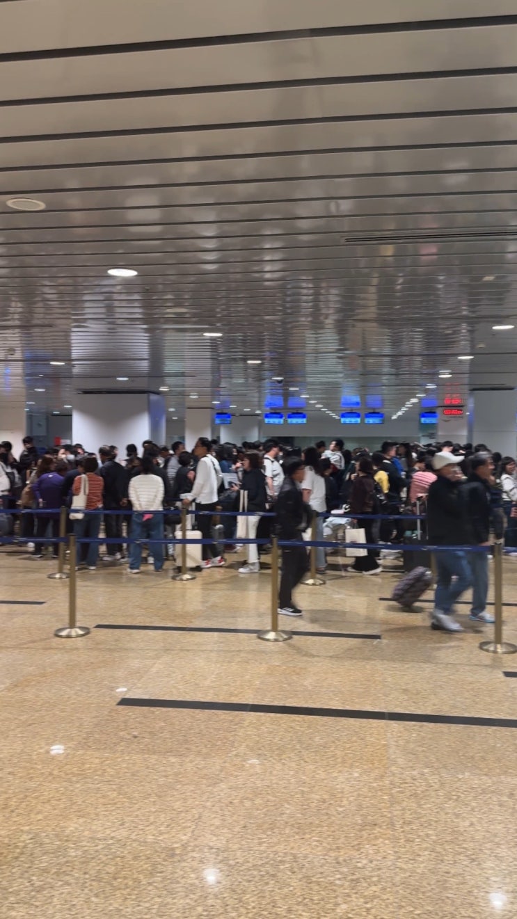  나트랑 깜란 공항 피크타임 패스트트랙 소요시간