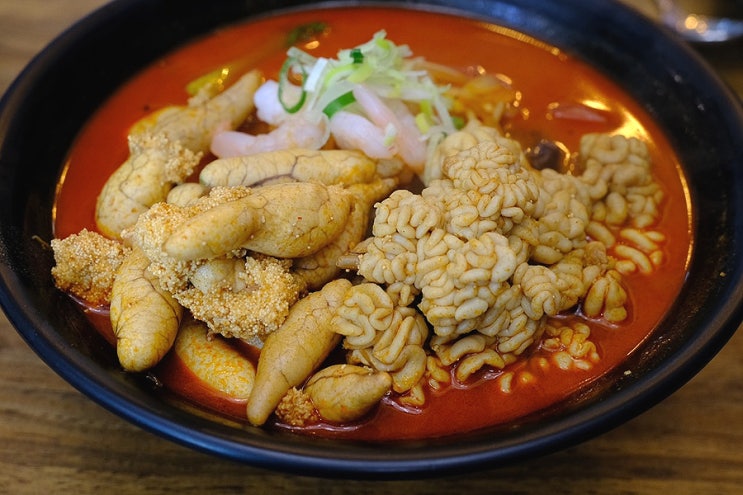  울산 짬뽕맛집 알곤이 차돌박이 짬뽕 대구짬뽕정 울산본점