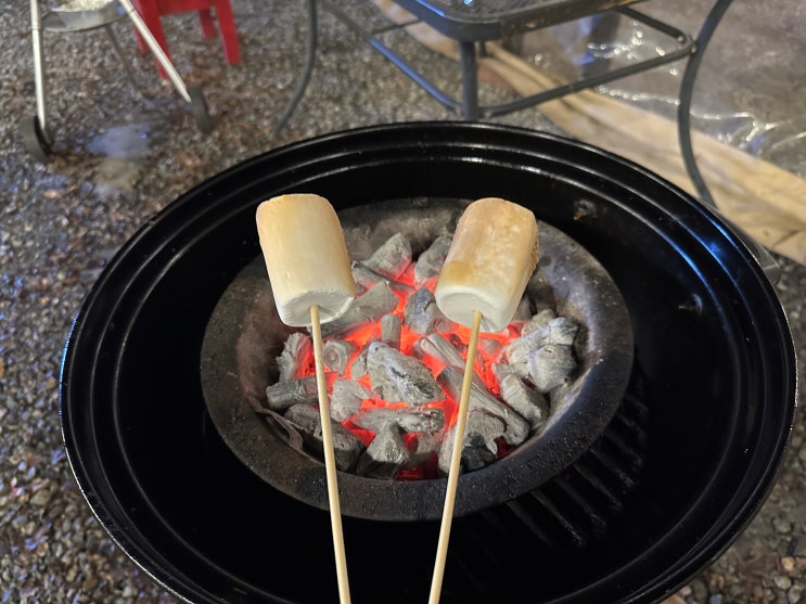  천안 아산 배방 야외바베큐와 마시멜로우 불멍체험 내돈내산 아뚜르캠핑