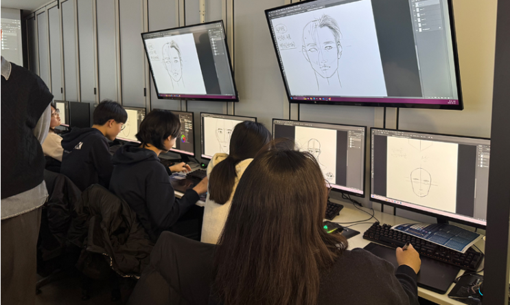  대구3D맥스학원 캐릭터, 배경 모델링 제작 취업준비