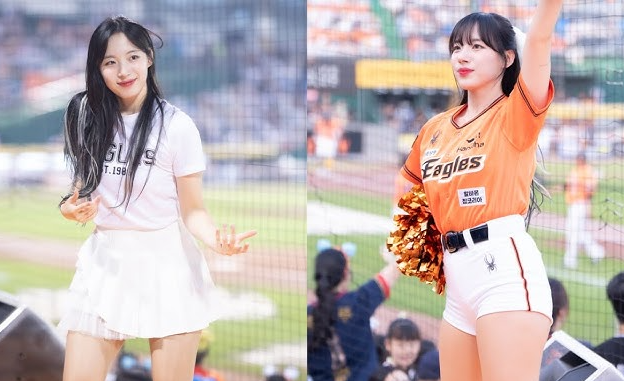 한화여신 치어리더 하지원, 인기 폭발! 대만 라쿠텐 몽키스까지 접수! 그녀는 누구?