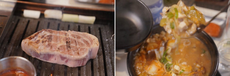  가정역맛집, 정원꽃삼겹 루원시티 청라점에서의 특별한 외식