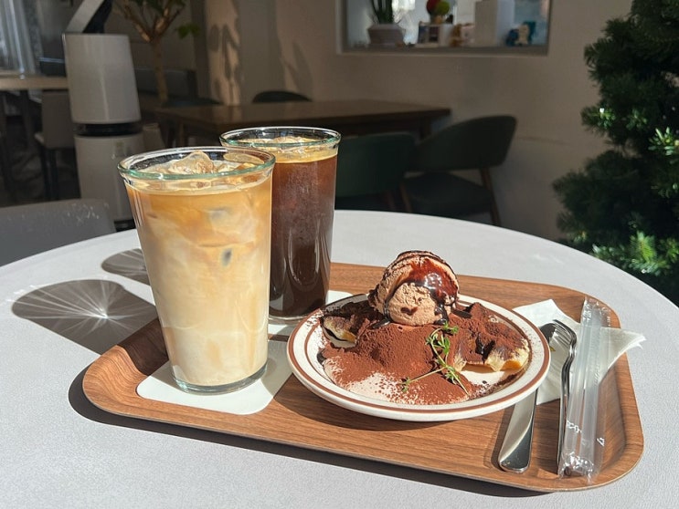  크로플이 맛있는 평택 고덕동카페 노아커피랩