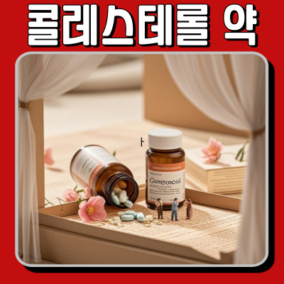 콜레스테롤 낮추는 약! 종류별 특징과 효과, 주의할 점