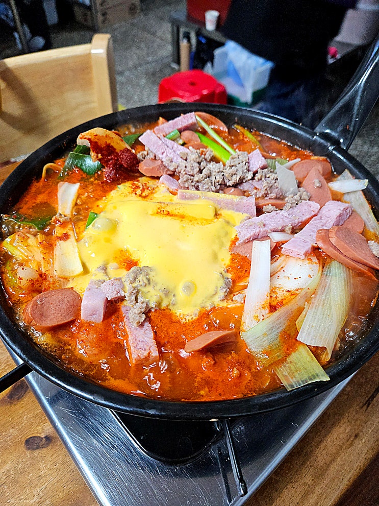  송탄 부대찌개 원조 친근한 노포 감성 맛집 김네집