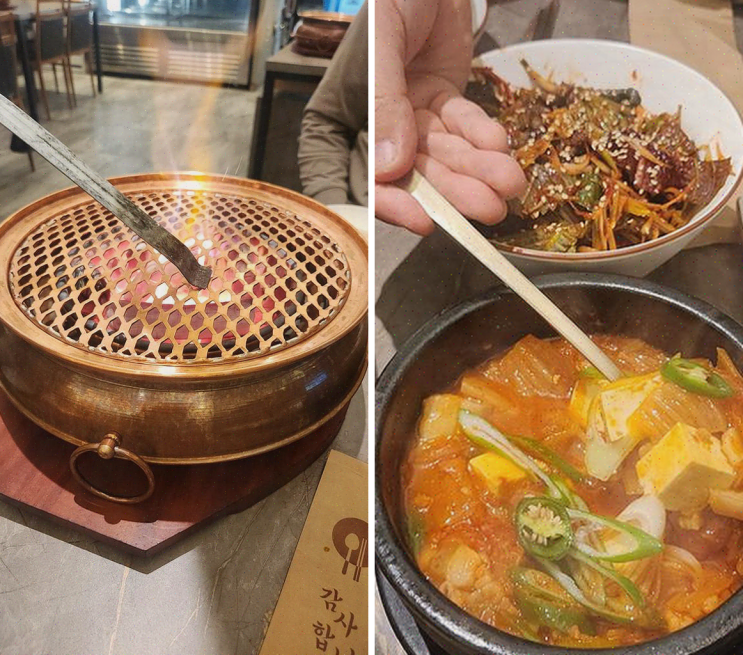  상남동 고기집, 제주돌담에서 맛보는 특별한 경험