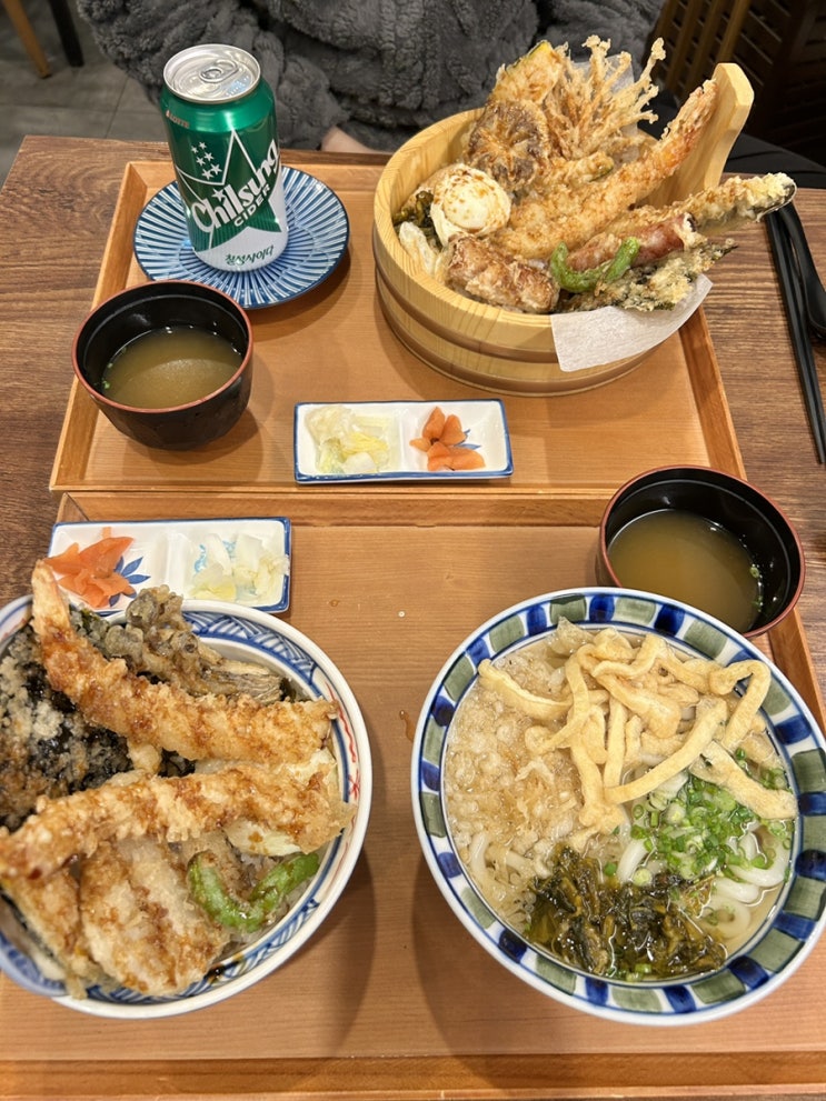  김포텐동맛집 데이트장소 파인스타맛집 저스트텐동