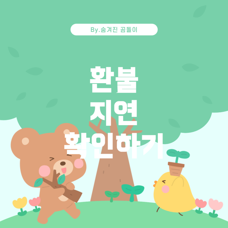  환불된 돈이 계좌에 안 들어왔을 때의 대처 방법