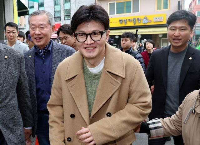 한동훈 "광장 나온 분들 고마워…이재명, 선거 이길 수 없어"