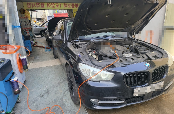 BMW GT 탈부착 없는 수소크리닝으로 새 차만들기 BMW GT 탈부착 없는 수소크리닝으로 새 차만들기