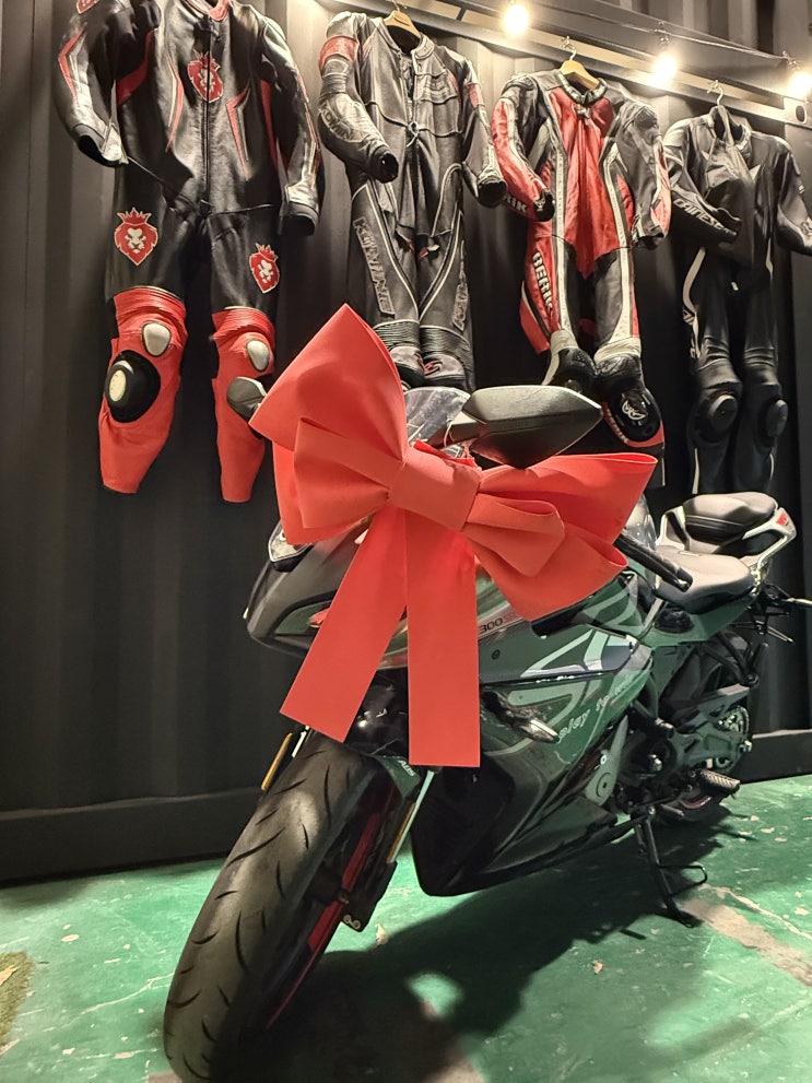  쿼터급 레플리카 YZF-R3 CBR500R 닌자400 300SR 서울오토바이매장 오토바이센터 중고오토바이매장 오토바이렌트 2종소형연습 / 바이크스테이션 300SR 출고 후기