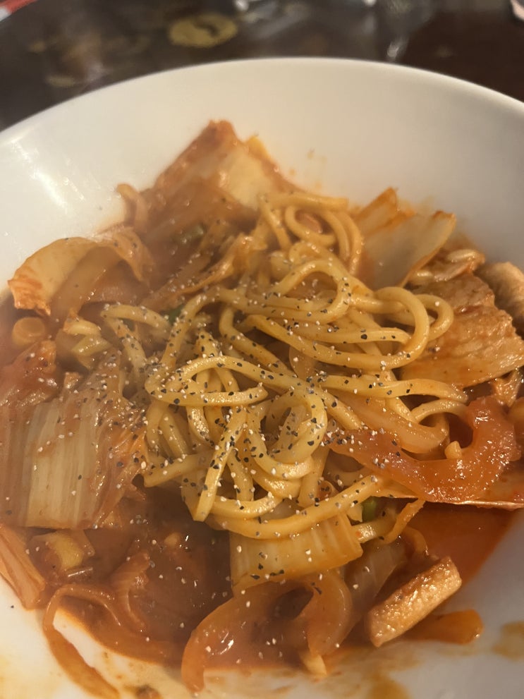  삼겹살 요리 3가지, 2)간짜장 & 매운 짬뽕