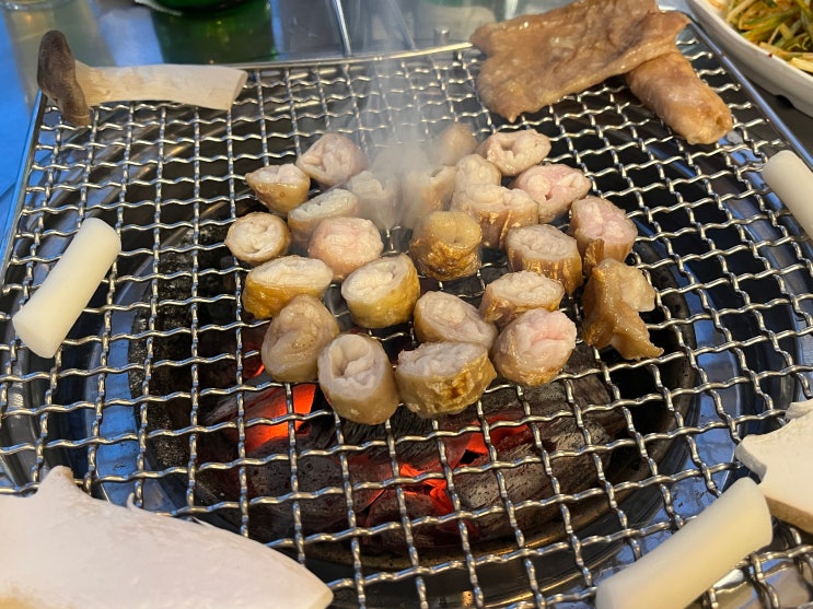  공릉동 숯불로 초벌 되어 나오는 고기 맛집 인생막창