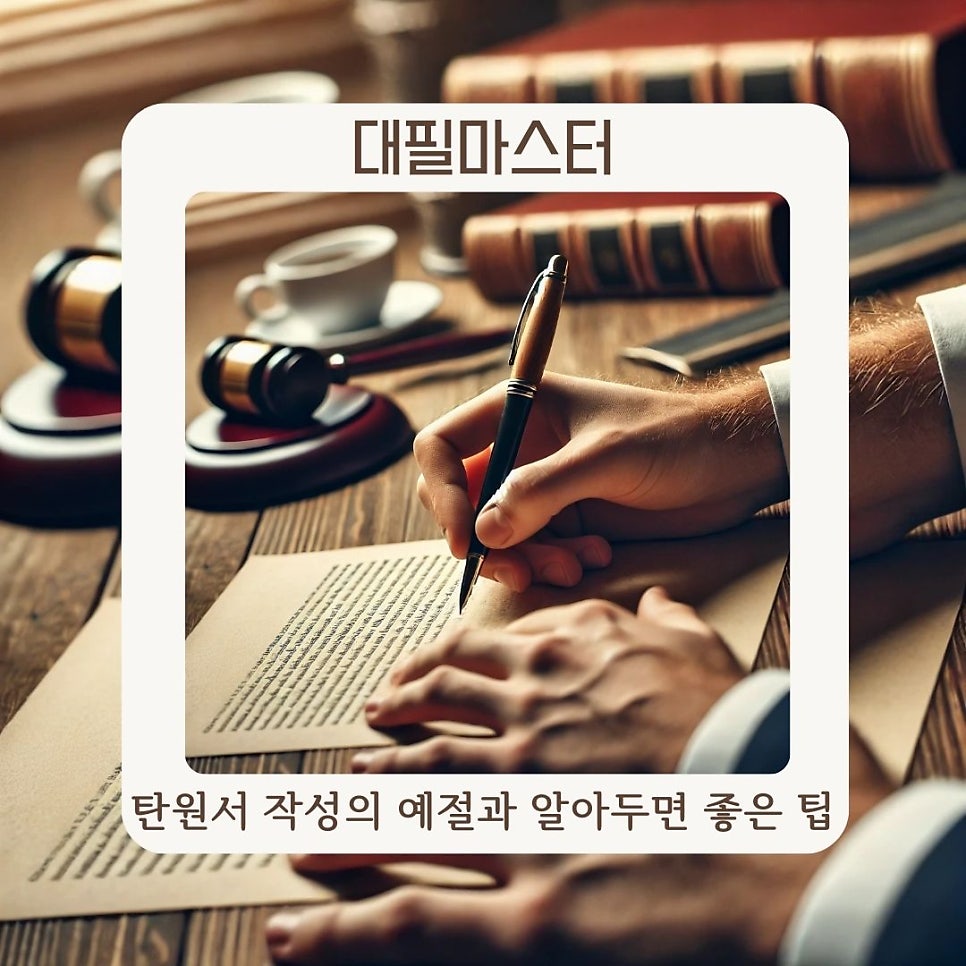 탄원서 작성의 예절과 알아두면 좋은 팁