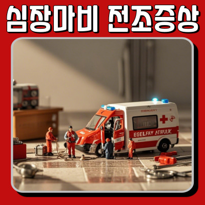 갑작스러운 심장마비! 전조증상 미리 알아두고 예방하세요