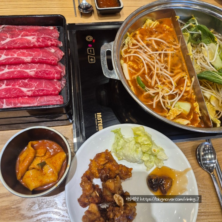  양산 물금 샤브 무한리필 내돈내산 샤브20 양산증산점