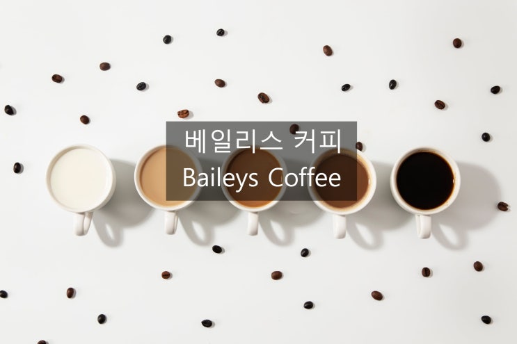  초코릿 향 리큐르 커피 베일리스 커피 이야기~~