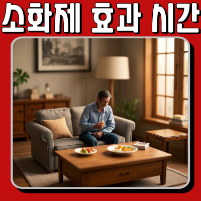 소화제 효과 시간! 복용 후 언제부터 효과가 나타날까? 완벽 정리