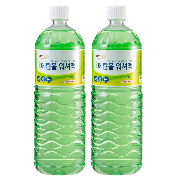  탐사 에탄올 워셔액, 1.8L, 2개